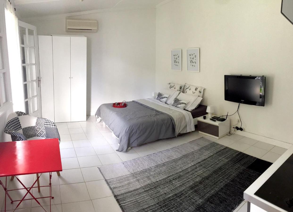 Studio Charmant Au Coeur De Boucan Canot 30 M² Avec Jardin Prive Saint-Paul Exteriér fotografie